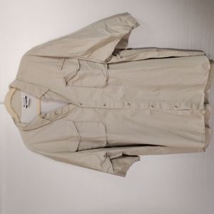Columbia safari short sleeve shirt men's xxl beige
